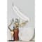 CosmoLiving by Cosmopolitan White Polystone Feather Wall Décor